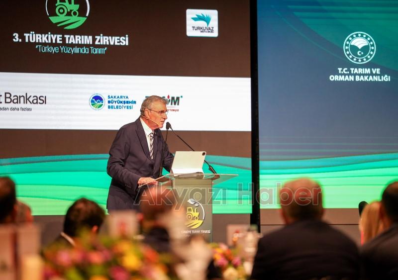 Ekrem Yüce: Tarımın geleceğini Sakarya’da inşa ediyoruz