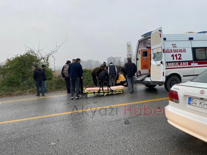 Ormanköy yolunda zincirleme kaza