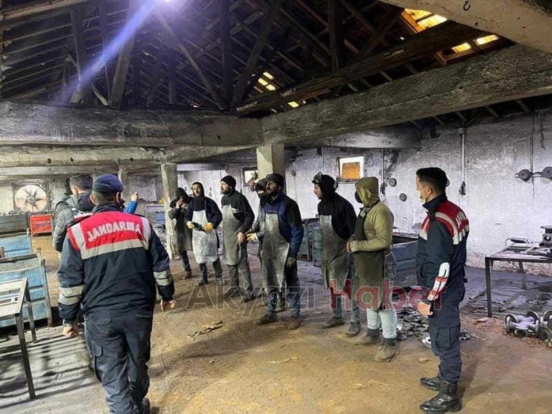 O ilçede Düzensiz Göçmen Muhafaza Alanı yapılıyor