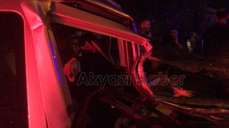 Kuzuluk yolunda zincirleme kaza 4 yaralı