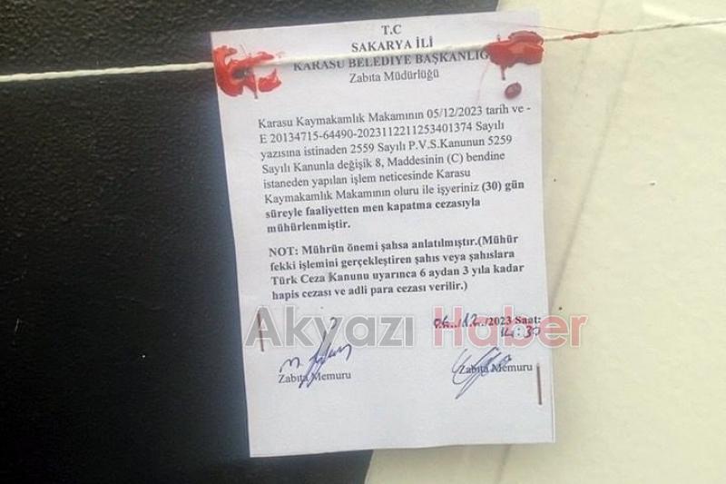 8 gazino ve 1 restoran mühürlendi