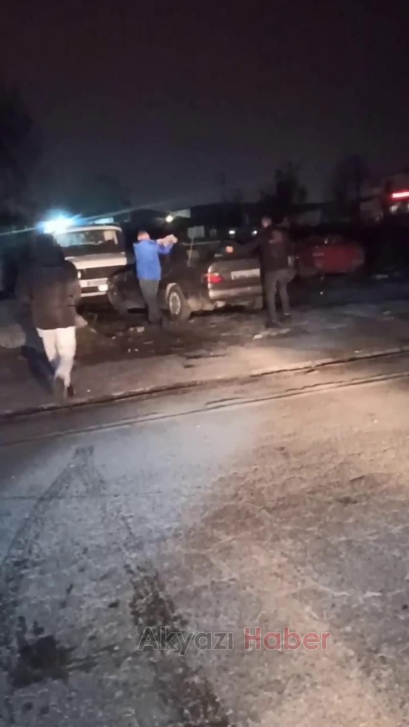 Tamir edilmedi diyerek otomobili yakmaya çalıştı