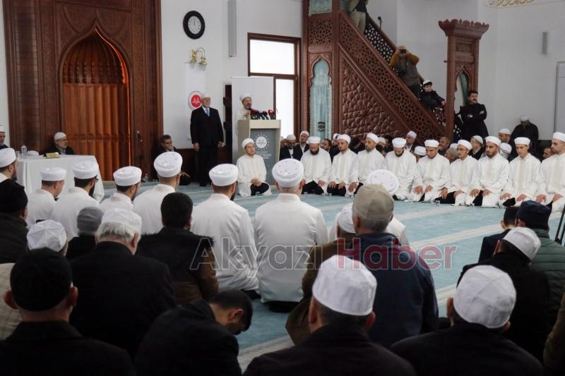 Akyazı'da 24 öğrenci için icazet programı düzenlendi