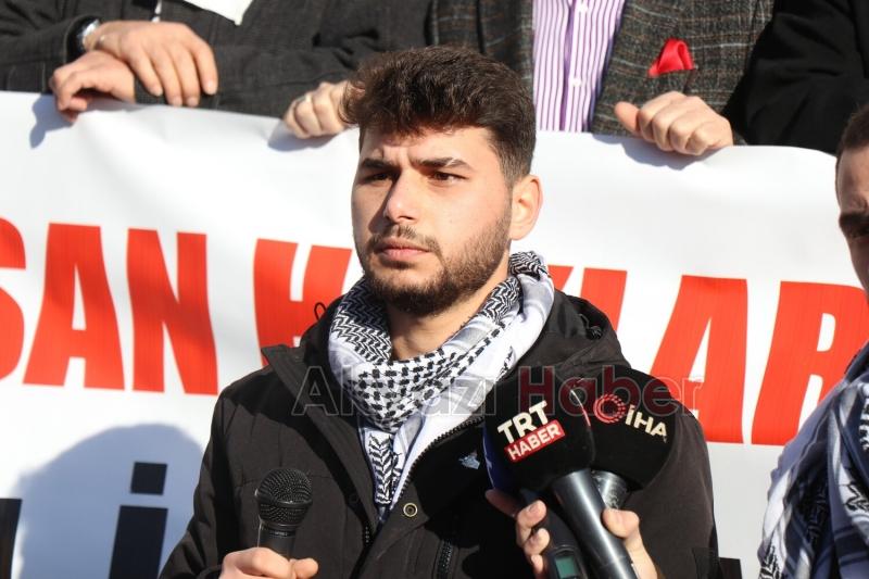 Sakarya'da Filistin’e destek yürüyüşü