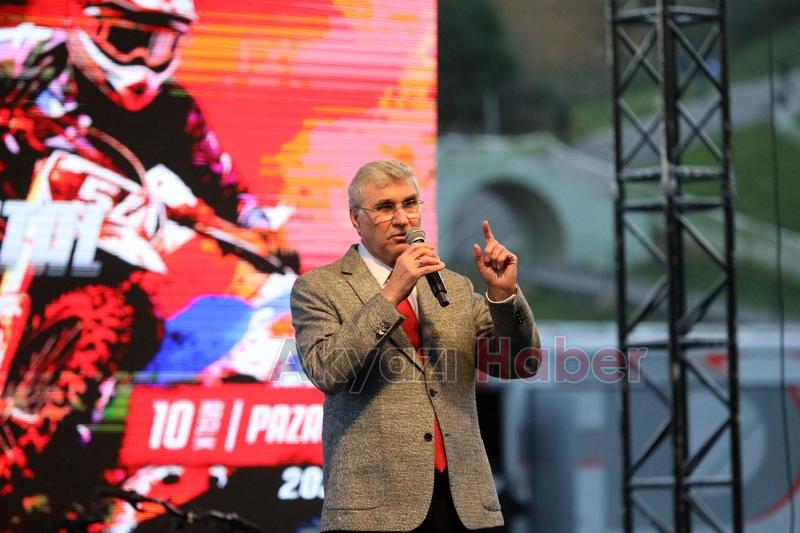 Sakarya dağ motosikleti yarışlarına ev sahipliği yaptı