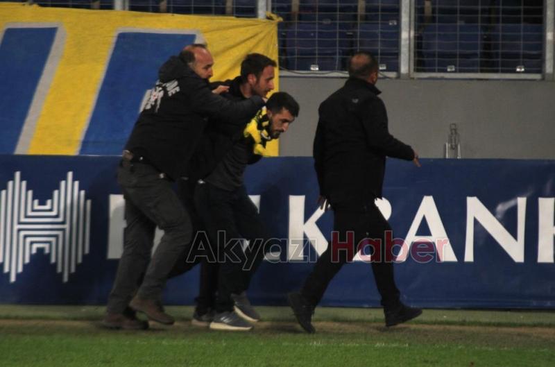 Ankaragücü Başkanı Faruk Koca, hakem Halil Umut Meler'e saldırdı