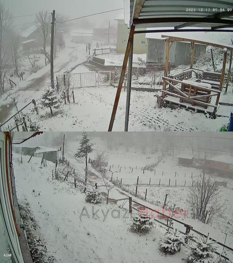 Yaylalar beyaz örtüyle kaplandı