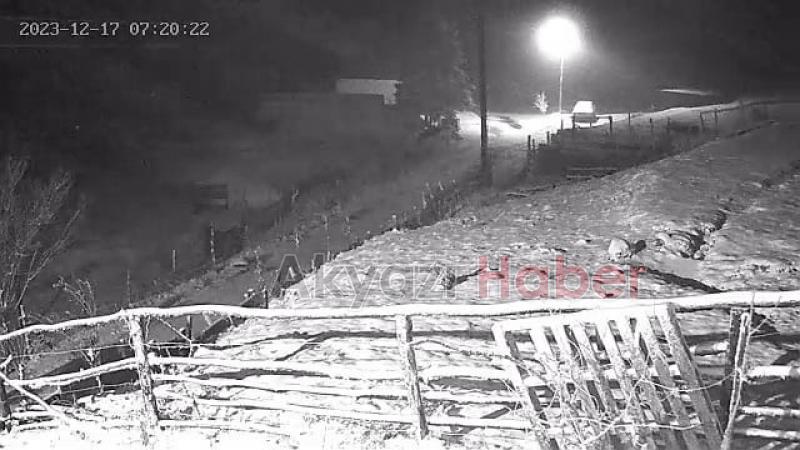 Yaylalar beyaz örtüyle kaplandı