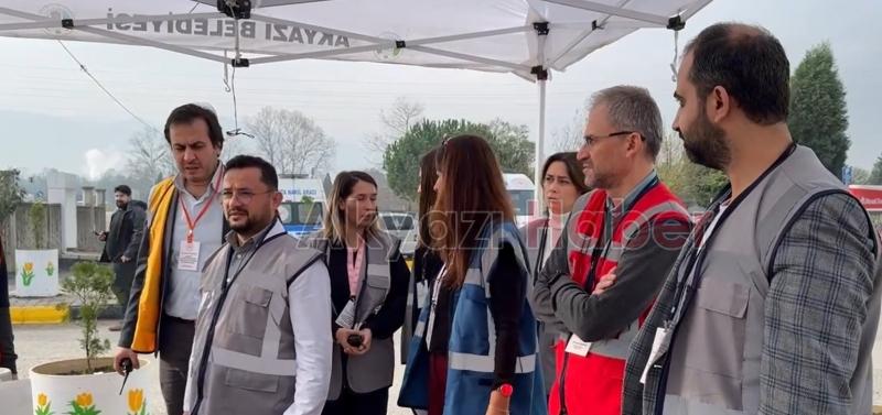 Akyazı Devlet Hastanesi'nde deprem tatbikatı