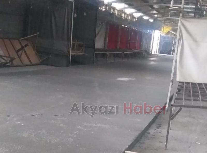 Akyazı Kapalı Pazar Yeri bu hafta açılmayacak