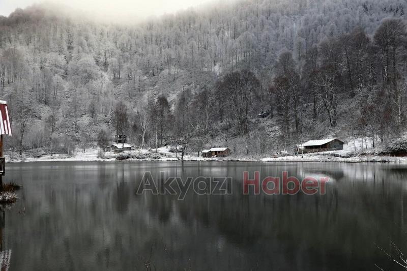 Karla buluşan doğadan kartpostallık manzaralar