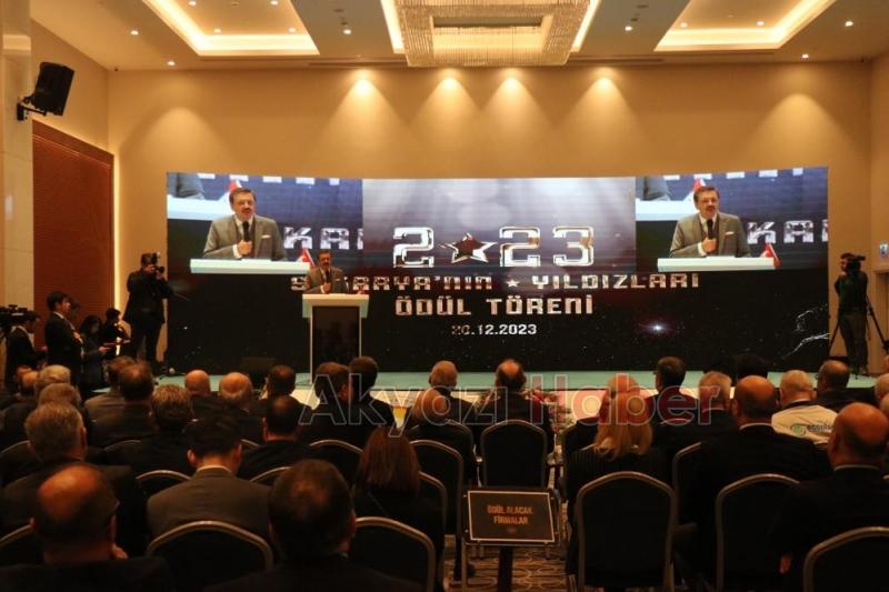 Sakarya'nın Yıldızları Ödüllendirildi