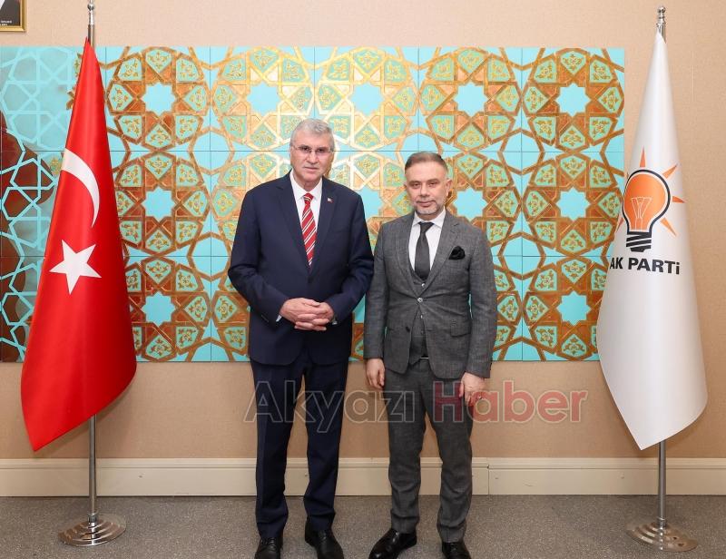 Başkan Yüce'den Ankara'da üst düzey temaslar