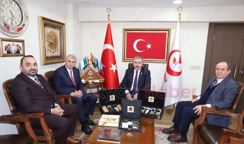 Başkan Yüce'den Ankara'da üst düzey temaslar