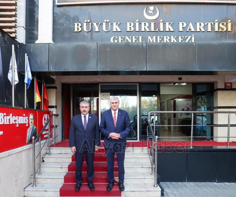 Başkan Yüce'den Ankara'da üst düzey temaslar