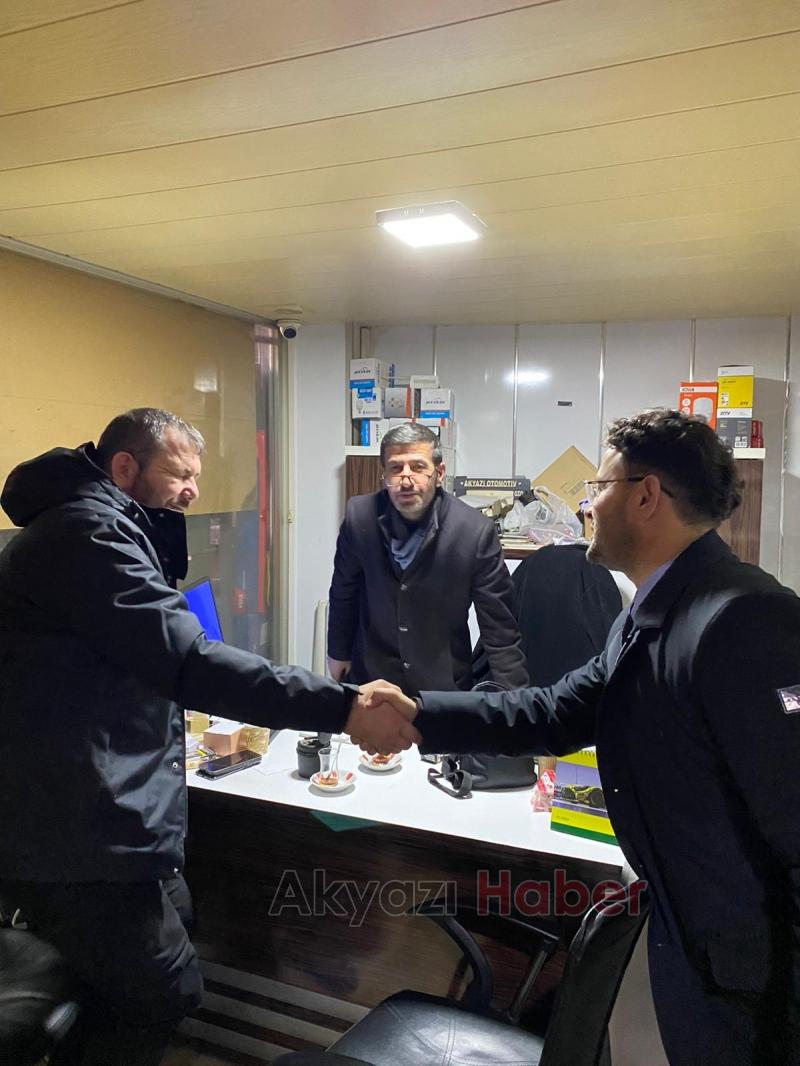 Murat Tepeçınar'dan sanayi esnafına ziyaret