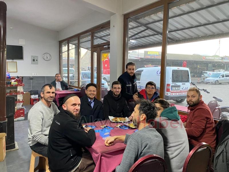 Murat Tepeçınar'dan sanayi esnafına ziyaret