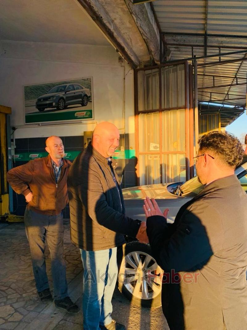 Murat Tepeçınar'dan sanayi esnafına ziyaret