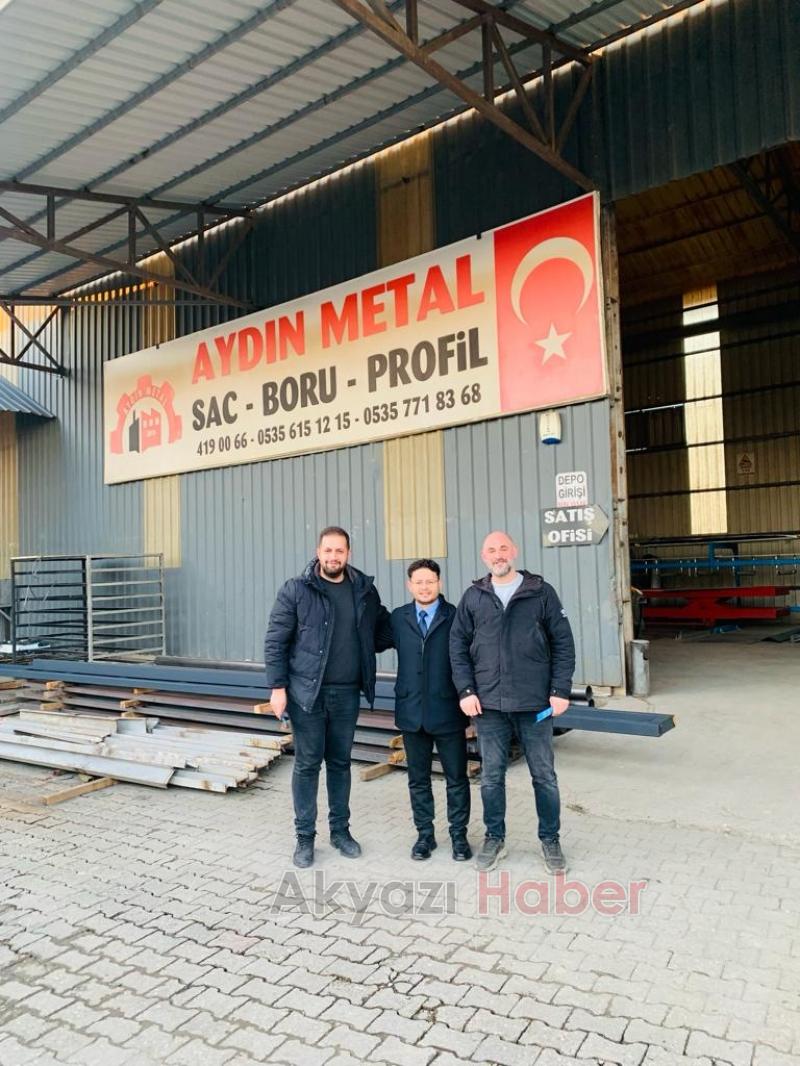 Murat Tepeçınar'dan sanayi esnafına ziyaret