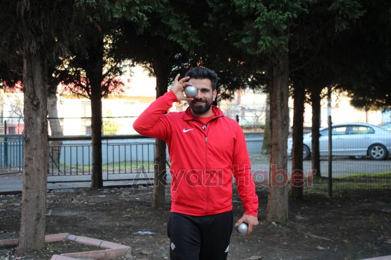 Milli sporcu Faik Dursun Öztürk, boccede yeni şampiyonluklar hedefliyor