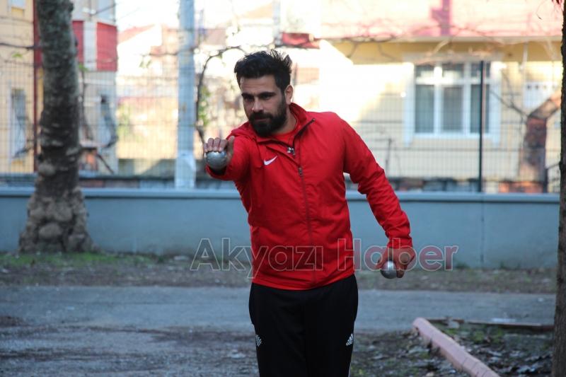 Milli sporcu Faik Dursun Öztürk, boccede yeni şampiyonluklar hedefliyor