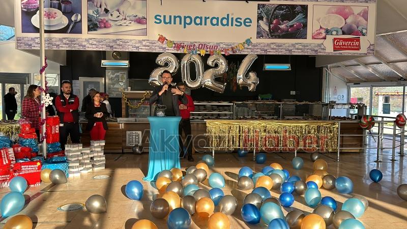 Sunparadise Alüminyum'dan çalışanlar için yıl sonu etkinliği