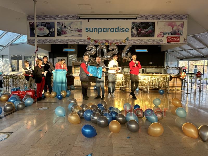 Sunparadise Alüminyum'dan çalışanlar için yıl sonu etkinliği