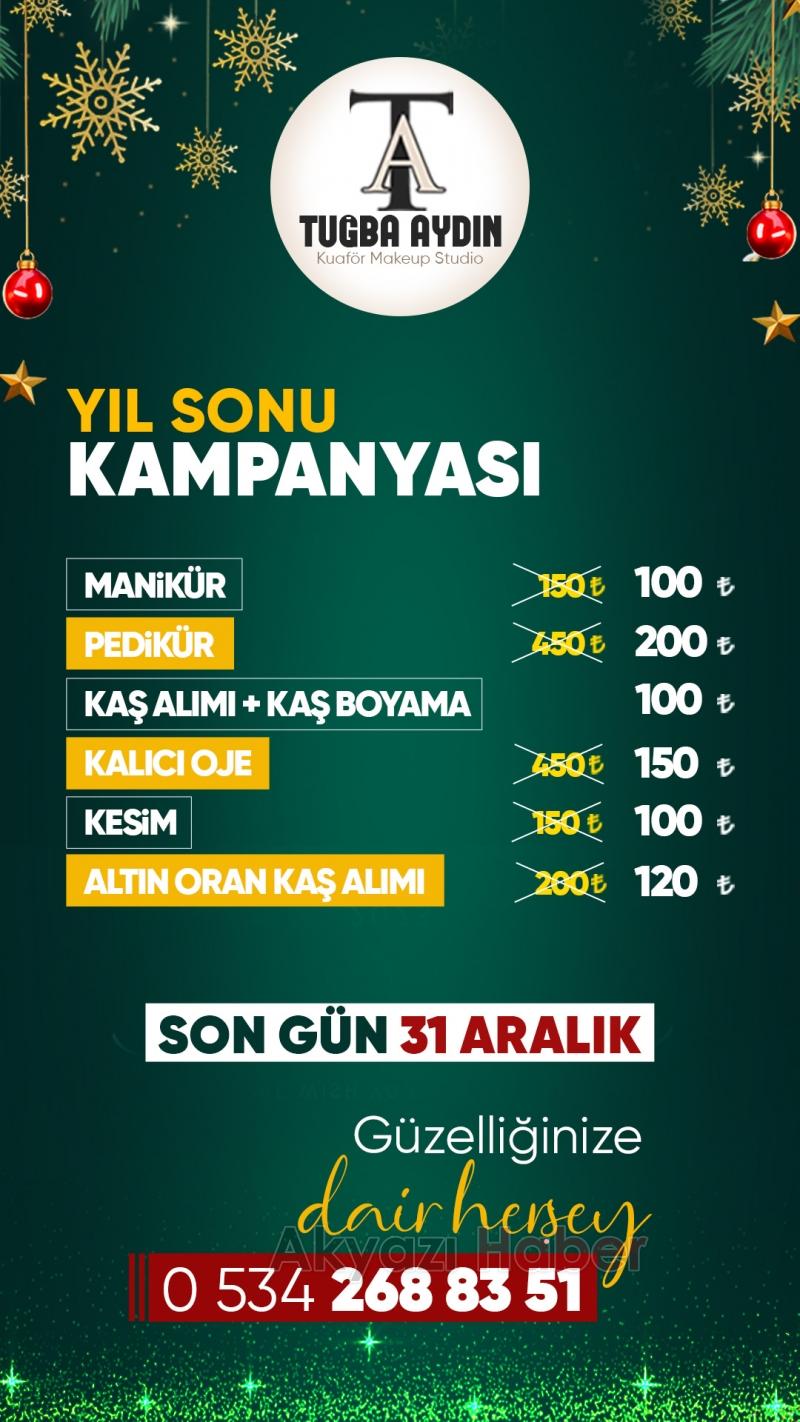 Tuğba Aydın Makeup Studio 'dan yılın son kampanyası