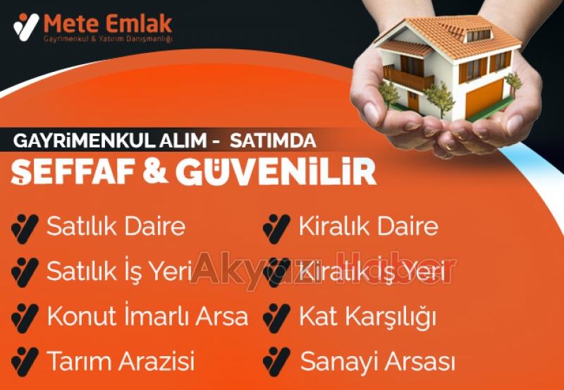 Akyazı Mete Emlak arsalarınızı nakit veya kat karşılığında değerlendiriyor