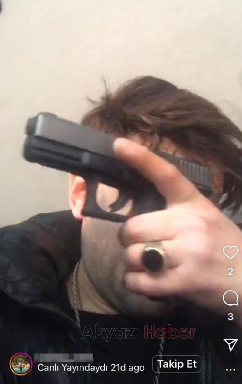 Akyazılı Fatih B., tır şoförünü rehin alıp canlı yayın açtı