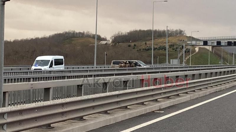 Akyazılı Fatih B., tır şoförünü rehin alıp canlı yayın açtı