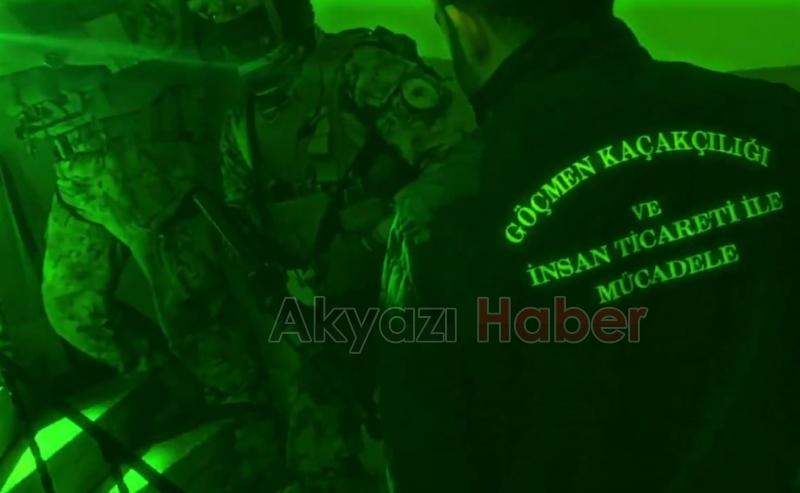 Düzensiz göçmen ve organizatörlere büyük operasyon