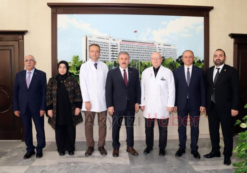 BBP Lideri Destici ve Yasin Kobal yaralı asker ve gazileri ziyaret etti