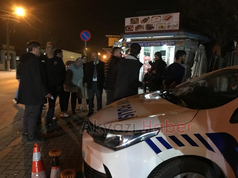 Ada caddesinde uygulama