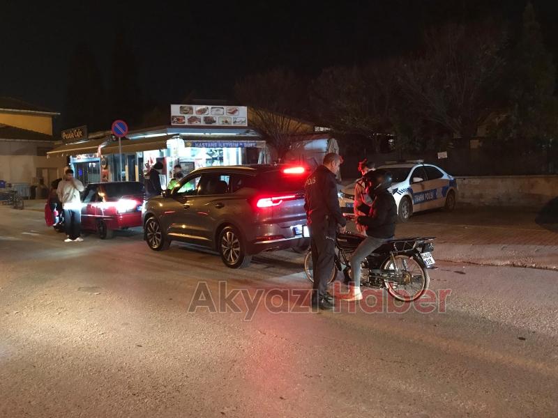 Ada caddesinde uygulama