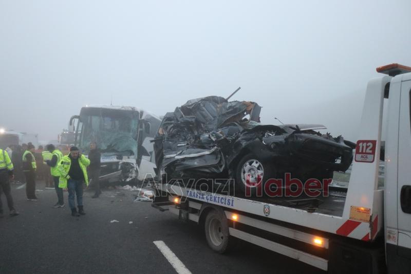 10 kişi ölmüştü işte kaza yerinden fotoğraflar