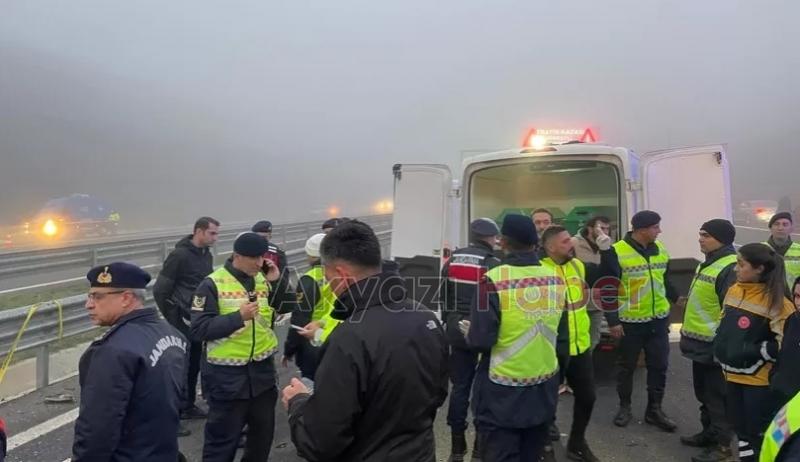 Korkunç kazada 6 sürücü gözaltına alındı