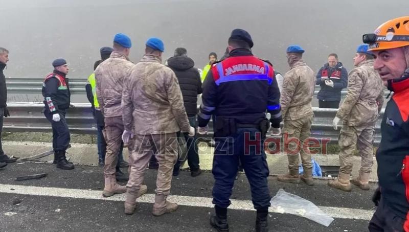 Korkunç kazada 6 sürücü gözaltına alındı