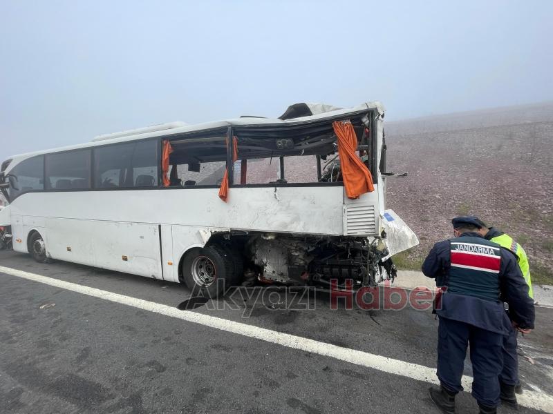 10 kişi ölmüştü işte kaza yerinden fotoğraflar