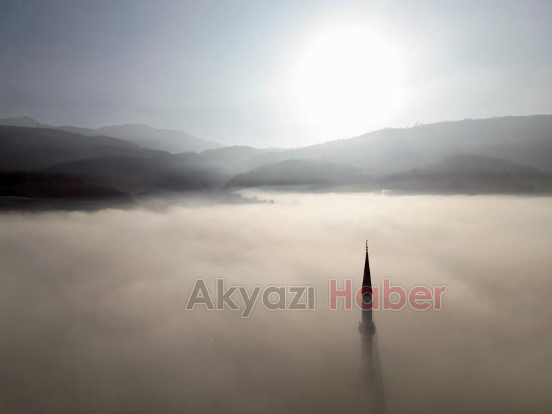 Eşsiz sis bulutu görüntüsü