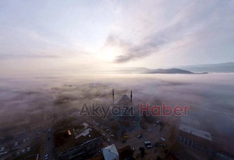 Eşsiz sis bulutu görüntüsü