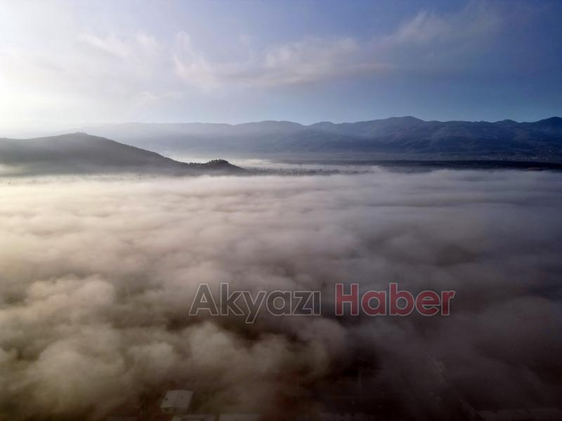 Eşsiz sis bulutu görüntüsü