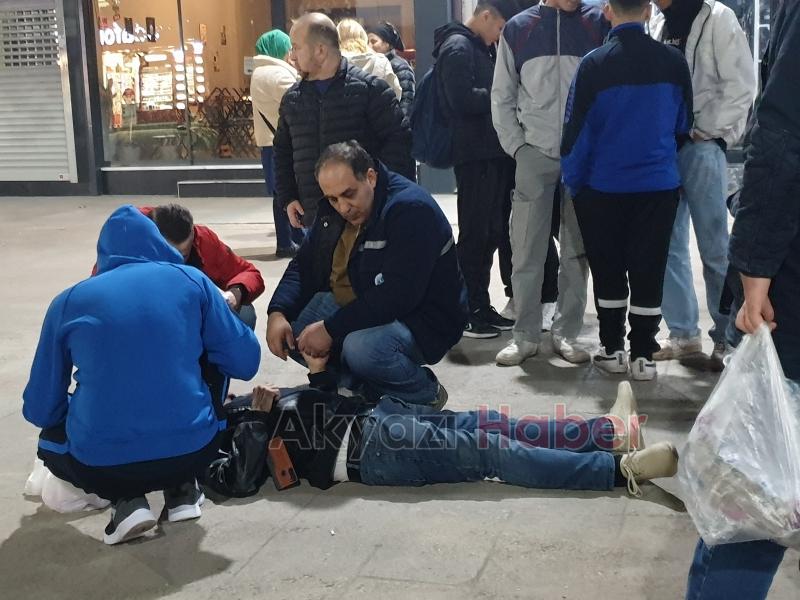 Bisikletten düşüp başını çarptı