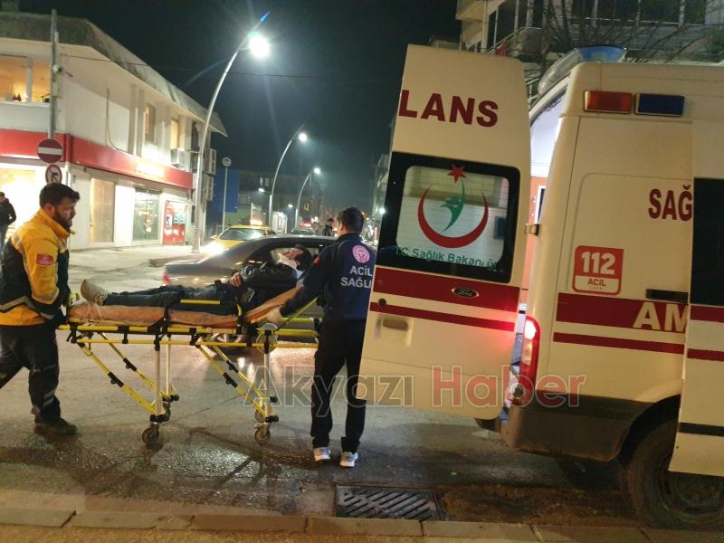 Bisikletten düşüp başını çarptı