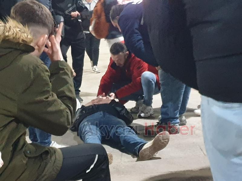 Bisikletten düşüp başını çarptı