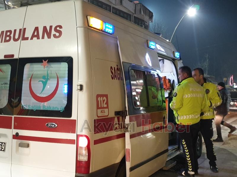 Bisikletten düşüp başını çarptı