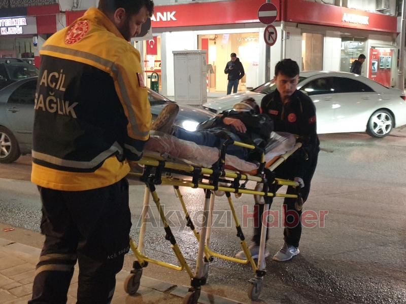 Bisikletten düşüp başını çarptı