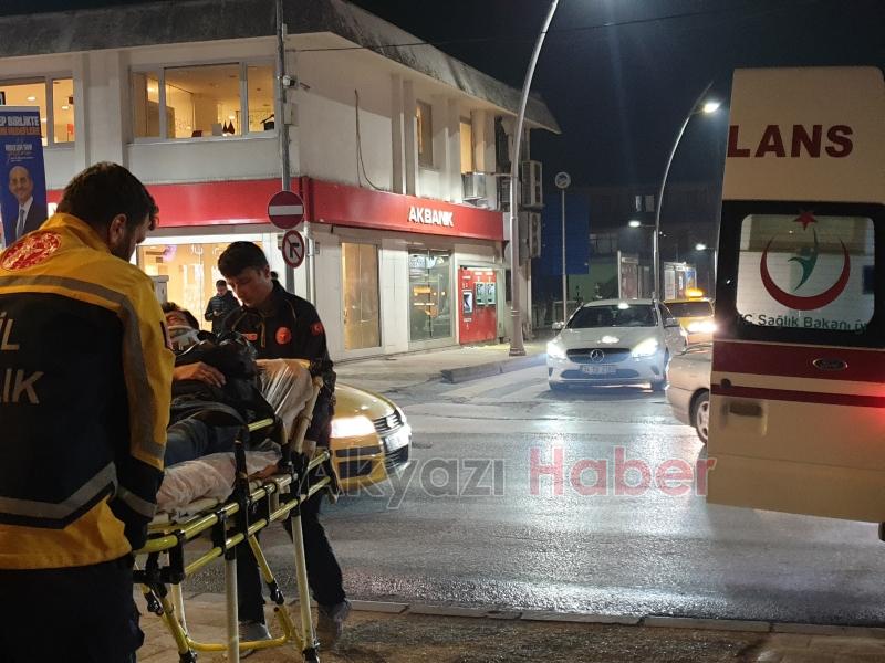 Bisikletten düşüp başını çarptı