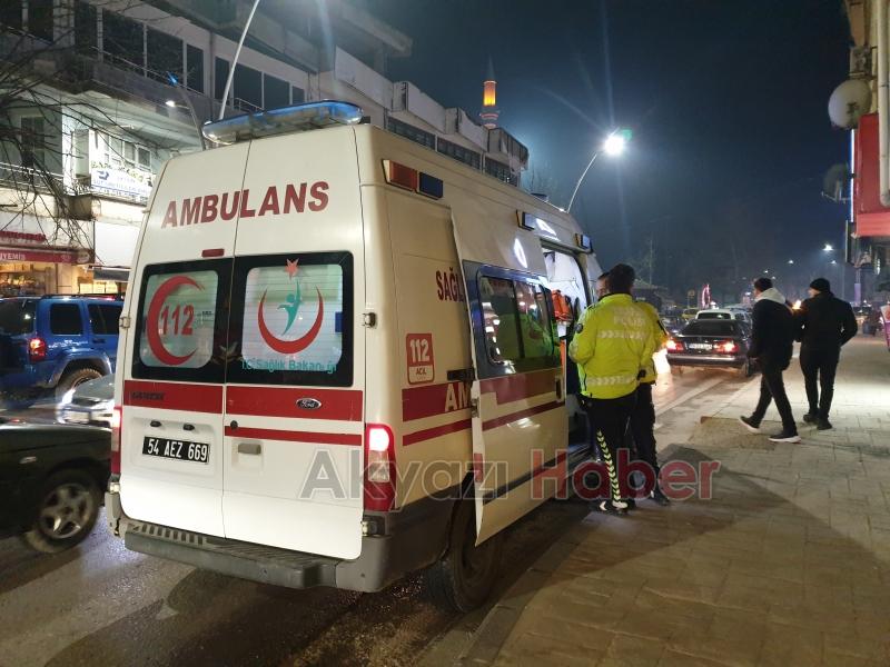 Bisikletten düşüp başını çarptı