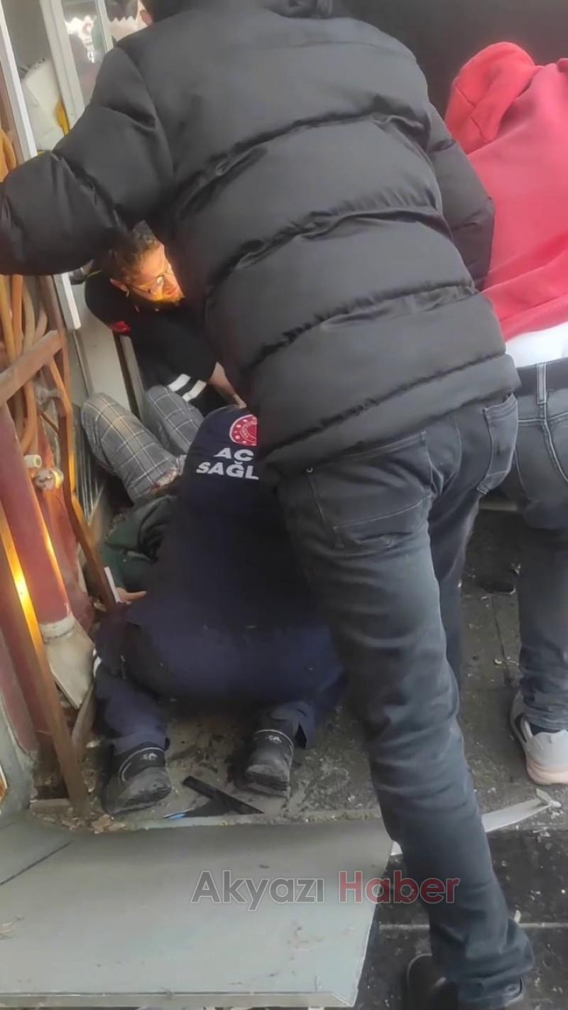 Duvarla araç arasında sıkışıp hayatını kaybetti